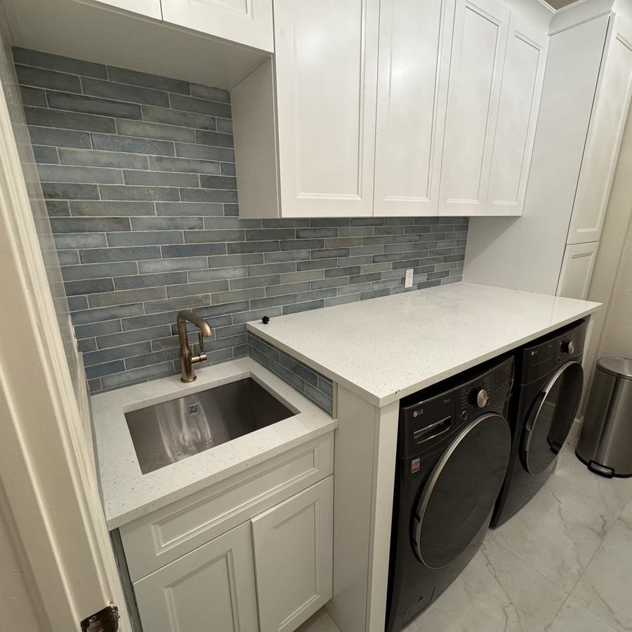 Completed bathroom remodel by Active Contractor's Services