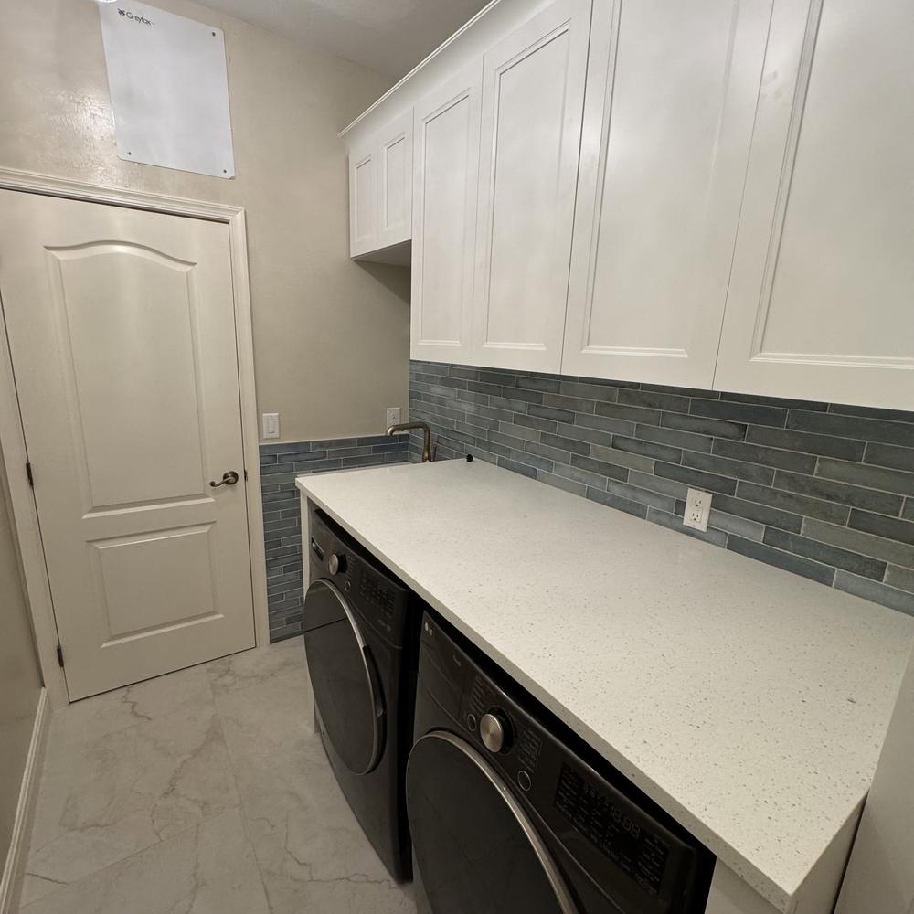 Laundry room remodel alternate view